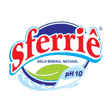 sferrie agua mineral water natural logo
