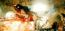 Avengers GIF - Adventure Captainamerica Flip GIFs