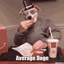 Top Hat Dogecoin Go Brrr GIF