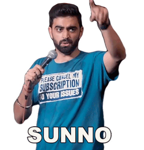 Sunno Rahul Dua Sticker - Sunno Rahul Dua सुन्नो Stickers