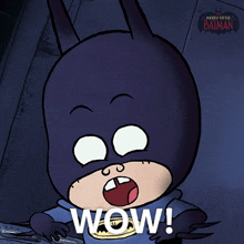 Wow Damian Wayne GIF - Wow Damian Wayne Merry Little Batman GIFs