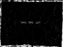 Omori Three Days Left GIF - Omori Three Days Left Black Space GIFs