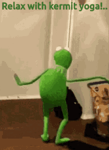 Kermit Yoga GIF - Kermit Yoga GIFs