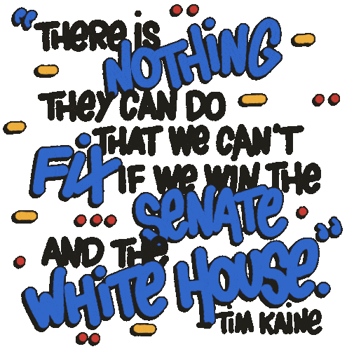 Tim Kaine Senator Sticker - Tim Kaine Senator Viriginia Stickers