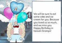 Gnome Birthday In Heaven GIF - Gnome Birthday In Heaven Grandfather GIFs