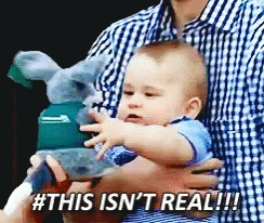 Prince George This Isnt Real GIF - Prince George This Isnt Real GIFs