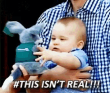 Prince George This Isnt Real GIF - Prince George This Isnt Real GIFs