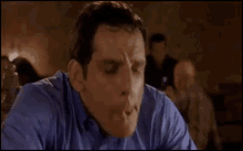 Sweating From Spicy Food - Along Came Polly GIF - Wetface GIFs