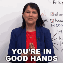Youre In Good Hands Rebecca GIF - Youre In Good Hands Rebecca Engvid GIFs