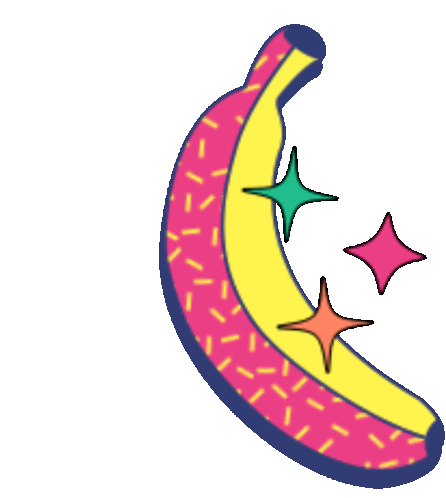 Banana Kids Choice Awards Sticker - Banana Kids Choice Awards Sparkling Stickers
