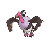 mandibuzz vulture flying shiny pokemon pokemon