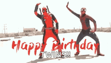 Happy Birthday Birthday Greetings GIF - Happy Birthday Birthday Greetings Deadpool GIFs