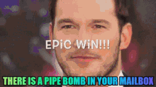 Chris Pratt Epic Win GIF - Chris Pratt Epic Win Fortnite Shotgun Song GIFs