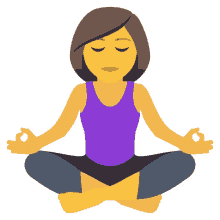 meditating activity joypixels lotus position yoga