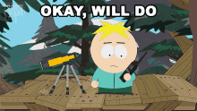 Okay Will Do Butters Stotch GIF - Okay Will Do Butters Stotch South Park GIFs