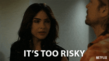 It'S Too Risky Ava Winters GIF - It'S Too Risky Ava Winters Obliterated GIFs