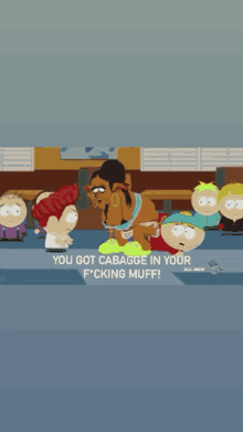 south park muffcabbage muff cabbage
