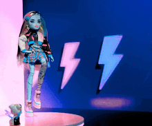 Frankie Stein Monster High GIF - Frankie Stein Monster High G3 GIFs