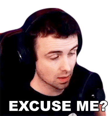 Excuse Me Drlupo Sticker - Excuse Me Drlupo Say What Stickers