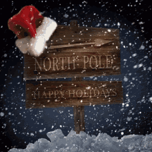 Happy Holidays North Pole GIF - Happy Holidays North Pole GIFs