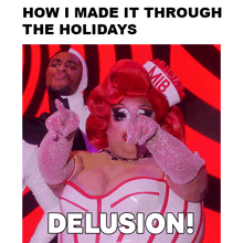 How I Made It Through The Holidays Delusion Mistress Isabelle Brooks GIF - How I Made It Through The Holidays Delusion Mistress Isabelle Brooks Rupaul’s Drag Race GIFs