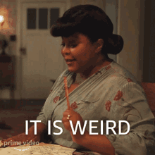 It Is Weird Clance GIF - It Is Weird Clance A League Of Their Own GIFs