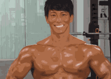 Charisma Muscle Guy Smile GIF - Charisma Muscle Guy Smile Pecs GIFs