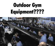 Outdoor Gym Equipment Nasa GIF