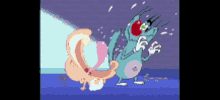 Oggy And The Cockroaches Cartoon GIF - Oggy And The Cockroaches Cartoon Chonky GIFs