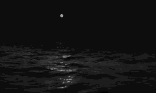 Ay ışığı GIF - Ay Isigi Deniz GIFs