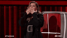 Oh My Gosh Kelly Clarkson GIF - Oh My Gosh Kelly Clarkson The Voice GIFs