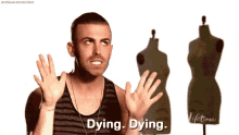 Dying. Dying. GIF - Project Runway Died Die GIFs
