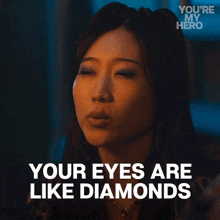 Your Eyes Are Like Diamonds Sam GIF - Your Eyes Are Like Diamonds Sam Tina Jung GIFs
