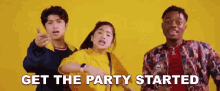 Get The Party Started Ranz Kyle GIF - Get The Party Started Ranz Kyle Niana Guerrero GIFs