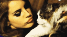 Kitty Kiss GIF - Kitty Kiss Lana Del Rey GIFs