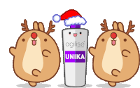 Unika Natal Sticker - Unika Natal Christmas Stickers