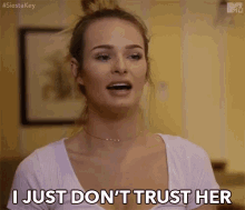 I Just Dont Trust Her Skeptical GIF - I Just Dont Trust Her Skeptical Doubtful GIFs