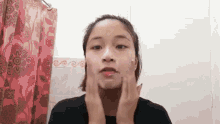 facial wash selfie tutorial