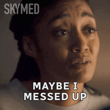 Maybe I Messed Up Lexi GIF - Maybe I Messed Up Lexi Skymed GIFs