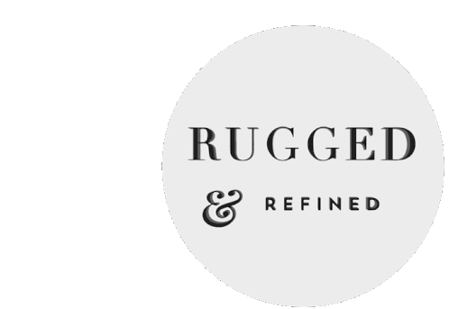 Rugged And Refined Logo Sticker - Rugged And Refined Logo Rnr Stickers