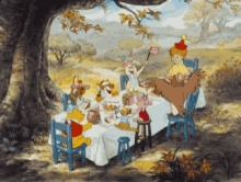 Party Tea Party GIF - Party Tea Party Winnie The Pooh GIFs