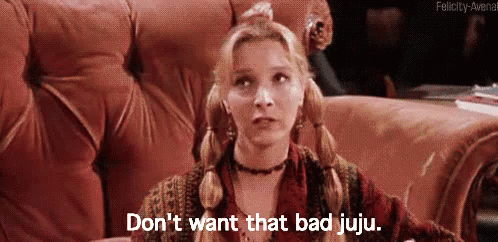 Don'T Want That Bad Juju. GIF - Bad Juju Dont Want That Bad Juju Friends -  Discover & Share GIFs