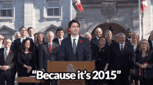 Justin Trudeau Because Its2015 GIF - Justin Trudeau Because Its2015 Shrug GIFs
