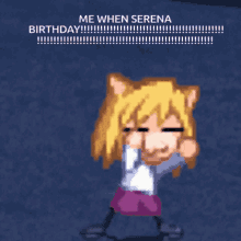Neco Arc Neco Arc Serena GIF - Neco Arc Neco Arc Serena Neco Arc Serena Birthday GIFs