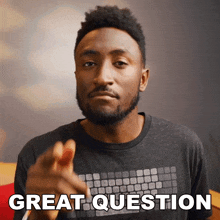 Great Question Marques Brownlee GIF - Great Question Marques Brownlee Good Question GIFs