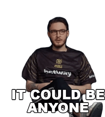 It Could Be Anyone Hampus Poser Sticker - It Could Be Anyone Hampus Poser Hampus Stickers