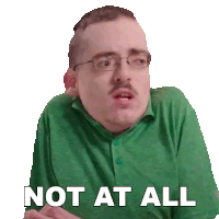 Not At All Ricky Berwick Sticker - Not At All Ricky Berwick Certainly Not Stickers