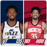 Utah Jazz (135) Vs. Houston Rockets (101) Post Game GIF - Nba Basketball Nba 2021 GIFs