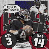 Baltimore Ravens (14) Vs. Atlanta Falcons (3) Half-time Break GIF - Nfl National Football League Football League GIFs