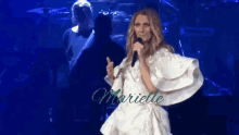 Celine Dion Microphone GIF - Celine Dion Microphone Sound GIFs